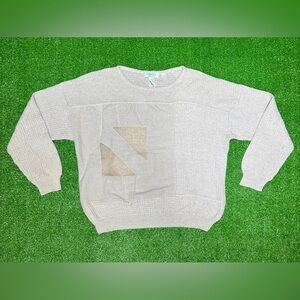 Vintage Basile Knitted V-Neck Sweater Made In Italy Size 50 Medium MADE IN ITALY